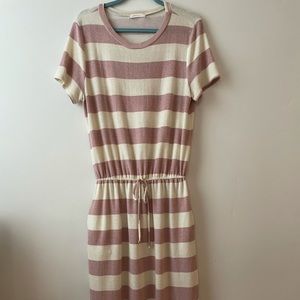 MIDI striped dress